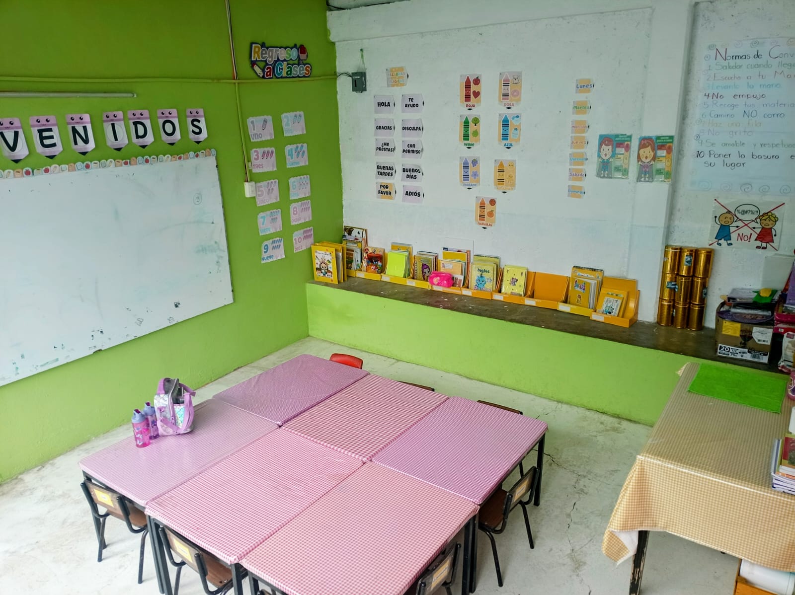 Espacio de aprendizaje del Colegio Paideia